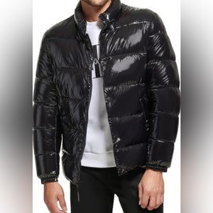 NEW CALVIN KLEIN Men’s 7 Degree Warmth factor Shine Puffer jacket size Large